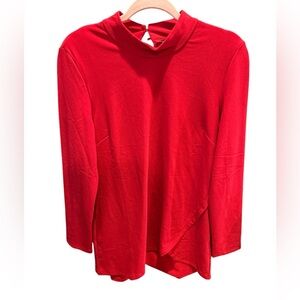 Boston Proper Red Tunic Top